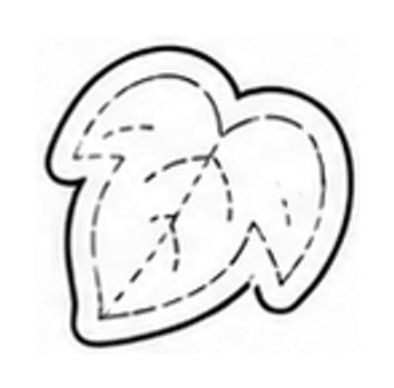 葉っぱパーツ2